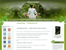 Tablet Screenshot of admirology.org